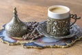 Arranagement of Turkish coffee