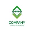 Arrange, design, layers, stack, layer Flat Business Logo templat