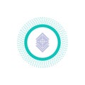 Arrange, design, layers, stack, layer Glyph Icon. Vector isolated illustration