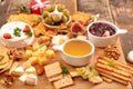 Festive Cheese Tray Royalty Free Stock Photo