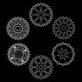 arrangement of gears Royalty Free Stock Photo