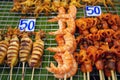 Seafood Fish Market Street Food Royalty Free Stock Photo