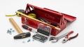 Arrangement suggests a focus on versatile general purpose tools Royalty Free Stock Photo