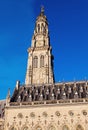 Arras Town Hall on Place des Heros Royalty Free Stock Photo