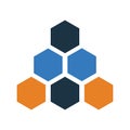 Array, data, olap icon. Simple editable vector illustration