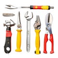 Essential Tools Collection. DIY Workshop concept Royalty Free Stock Photo