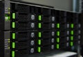 Array disk storage in data center