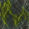 Array with Dynamic Particles. 3d Futuristic technology style. Abstract Background. Texture. Glowing points. Royalty Free Stock Photo