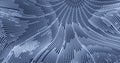 Array with Dynamic Particles. 3d Futuristic technology style. Abstract Background. Texture. Glowing points. Royalty Free Stock Photo