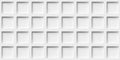 Array of inset white cube boxes block background wallpaper banner full frame filling