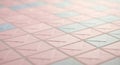 An array of small envelopes arranged in a grid pattern covers the surface. The Royalty Free Stock Photo