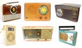 Array of Vintage Radios