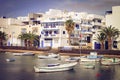 Arrecife - Charco de San Gines marina Royalty Free Stock Photo