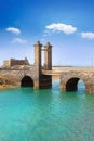 Arrecife Lanzarote castle and bridge Royalty Free Stock Photo