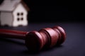 Arrest of house. Court decision on sale of house. Real estate auctions.