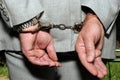 Arrested man Royalty Free Stock Photo