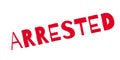 Arrested rubber stamp