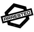 Arrested rubber stamp