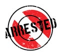 Arrested rubber stamp