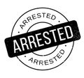 Arrested rubber stamp