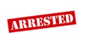 Arrested Royalty Free Stock Photo