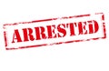 Arrested Royalty Free Stock Photo