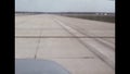 Arresting gear system in the runway of a military airfield