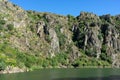 Arribes del Duero (Douro gorges) cliffs since touristic ship