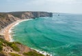 Arrifana cliffs at summertime Royalty Free Stock Photo