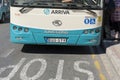 Arriva city bus in Malta Royalty Free Stock Photo