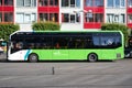 Arriva fully electric Volvo 7900 bus in Leiden, The Netherlands