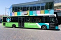 Arriva VDL Citea bus in Leiden, The Netherlands