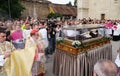 Arrival of the body of St. Leopold Mandic in Zagreb Cathedral