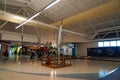 Arrival hall at the Cyril E. King Airport located at Charlotte Amalie on the island of St. Thomas in the U.S Virgin Islands