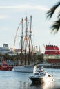 Arrival of the Magi to Barcelona port