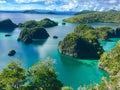 Panoramatic view Pianemo Raja Ampat