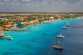 Arriving at Kralendijk, Bonaire