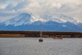 Arriving at Puerto Natales, Southern Chile