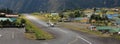 Arriving small plane, Lukla Airport Royalty Free Stock Photo