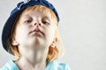 Arrogant little girl Royalty Free Stock Photo