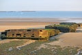 Arromanches beach, France Royalty Free Stock Photo