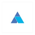 Arrow Blue Logo Vector Alpha