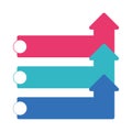 Arrow Box Directional Flow Icon