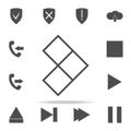 Arrow cubes icon. web icons universal set for web and mobile
