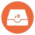 Arrow, email Isolated Vector icon which can easily modify or edit