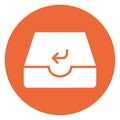 Arrow, email Isolated Vector icon which can easily modify or edit