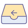 Arrow, email Isolated Vector icon which can easily modify or edit