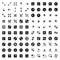 Arrow icon set include arrow, left, up, down, expand, right, square, circle, data, upload, download, turn