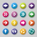 Arrow icon set