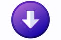 Arrow icon,vector. Flat design